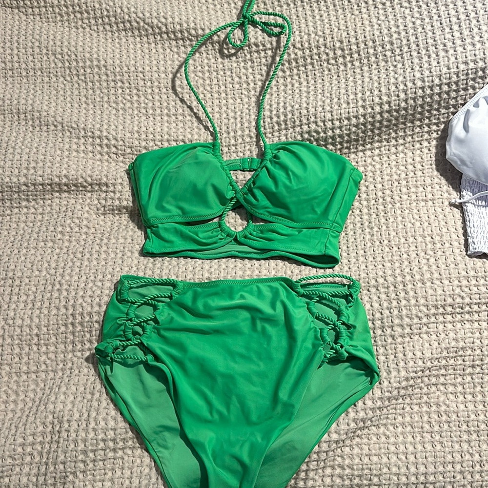 Aerie green bikini